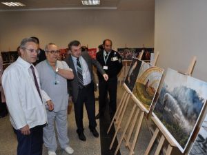 NAFOD, Devlet Hastanesi'nde Sergi Açtı