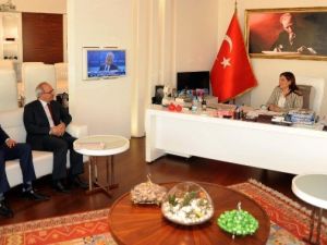 Tarım Kredi Kooperatifi, Başkan Çerçioğlu’nu Ziyaret Etti
