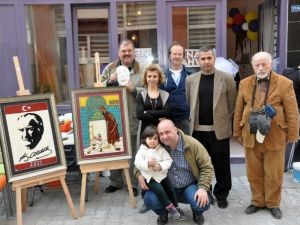 Çanakkale’de Sanat Kahvesi Açıldı