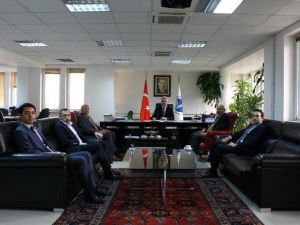 STK’lardan Rektör Elmas’a Ziyaret