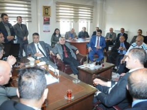 MHP Milletvekili Adaylarından Kamusen’e Ziyaret