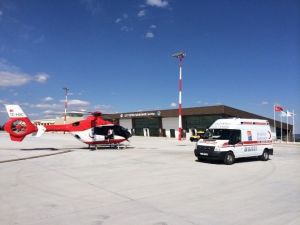 Helikopter Ambulans, Kastamonu’ya Minik Bebek İçin Geldi
