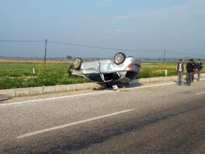 Salihli’de Üç Ayrı Kazada 8 Kişi Yaralandı