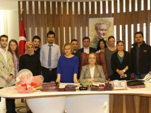 Girişimcilik Kulübünden Rektör Kılıç’a Ziyaret