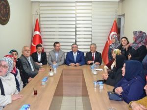 Adaylardan MHP İnegöl Teşkilatına Ziyaret