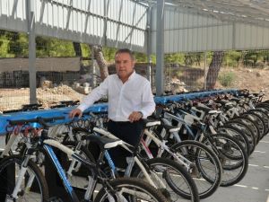 Konyaaltı’nda “Köylüm Bisiklete Biniyor”