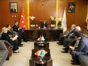 Brezilya Federal Cumhuriyeti Ankara Büyükelçisi Salgado’dan Şahin’e Ziyaret