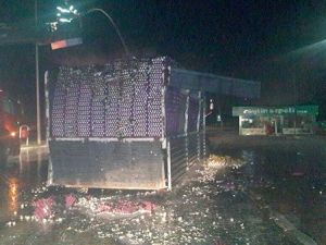 Sorumsuzluk Bir Tır’ı Yaktı