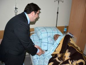 Başkan Yazgı’dan Hastalara Ziyaret