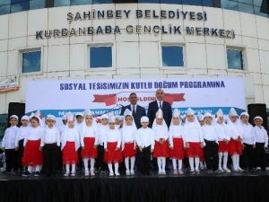 Şahinbeyli Miniklerden Anlamlı Kutlama