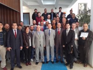 KOSGEB Katılım Belgelerini Teslim Etti