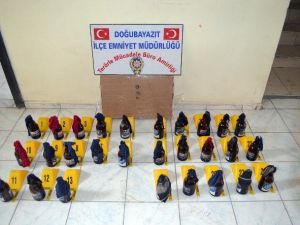 Ağrı’da 52 Adet Molotof Bombası Ele Geçirildi