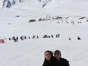 Erciyes’te Kızak Sezonu Devam Ediyor