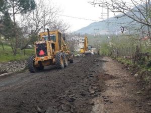 Yollar Asfalta Hazırlanıyor