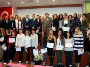 Bandırma’da Kadın Girişimcilere KOSGEB Sertifikaları Verildi