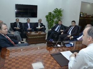 Turizm Temsilcileri Başkan Gürlesin’i Ziyaret Etti