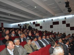 Genel Sekreter Memiş Demirci’de Muhtarlarla Buluştu