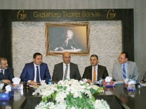 Gtb Heyeti, ABD’de Antepfıstığı Yetiştiriciliğini İnceledi