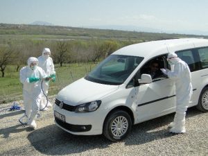 Malatya’da Kuş Gribi Tatbikatı