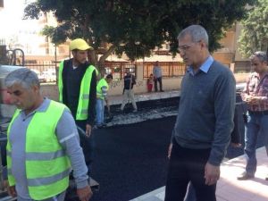 Mezitli’de Asafalt Çalışmaları Hız Kazandı