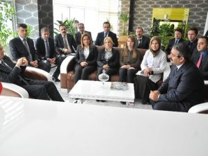 Vali Taşyapan’dan Sağlık Müdürlüğü’ne Ziyaret