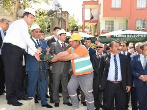 Gazipaşa Mahallesi Taziye Evi Temeli Atıldı