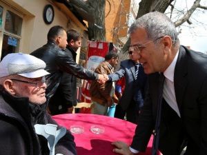 Başkan Tarhan, Kırsal Mahallelerde Sorunları Dinledi