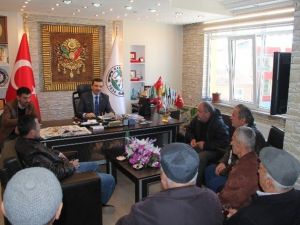 Talışman Mahallesi’nden Sarıcaoğlu’na Ziyaret