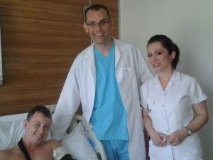 Bilek Güreşi Yaparken Kolu Kırıldı