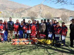 Gümüşhane’de UMKE Eğitim Kampı Yapıldı