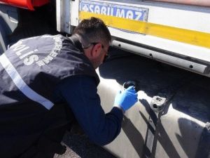 Tır’ın Deposundan 200 Litre Mazot Çalındı