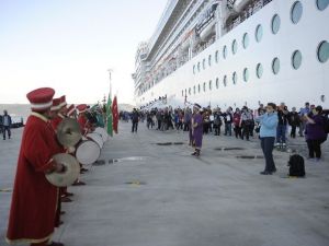 Anzak Torunlarına Mehterli Karşılama