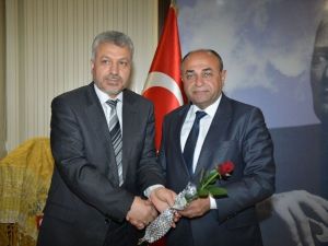 Çiğli Müftüsünden Başkan Arslan’a Kutlu Doğum Ziyareti