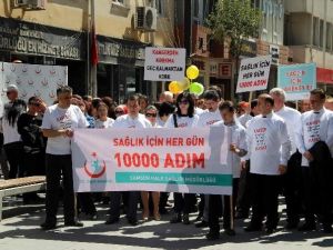 Samsun Halk Sağlığı’ndan Hareketli Yaşam Yürüyüşü