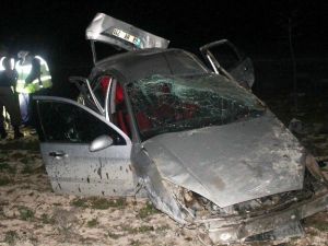 Aksaray’da Trafik Kazası: 4 Yaralı