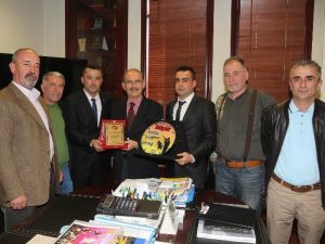 Eskişehir Tepebaşı Avcılar Derneği’nden Büyükerşen’e Ziyaret