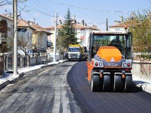Karaman’da Asfaltlama Çalışmaları