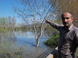 Tokat’ta Tarım Arazilerini Su Bastı