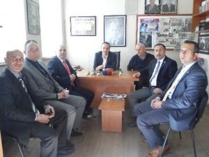 Çetin Ve Çolak’tan Kgd’ye Ziyaret