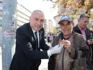 CHP’den ‘Çeyrek Patates’ Eylemi