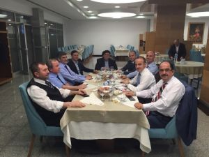 Bülent Turan Çanakkaleli Bürokratlarla Bir Araya Geldi