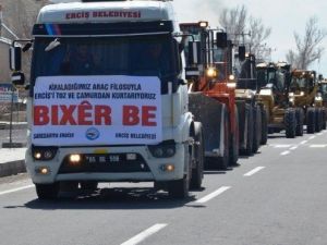 Erciş Belediyesi Kiraladığı Araçları Görücüye Çıkarttı