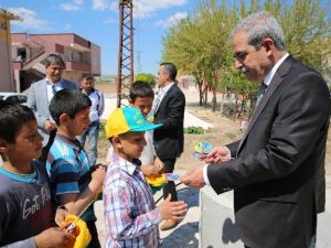 Başkan Demirkol, Yeşildirek Ve Kümeevler’de
