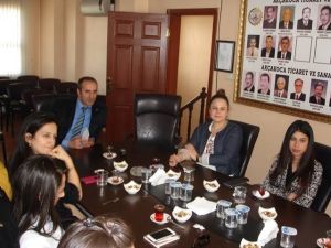 Kadın Girişimciler ATSO’yu Ziyaret Etti