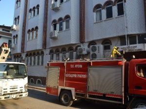 Nazilli’de Yangın Öğrencileri Korkuttu