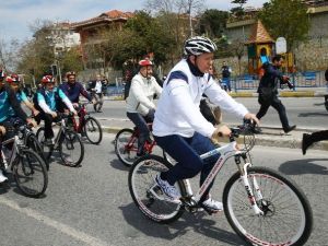 Cumhurbaşkanı Erdoğan, Pedal Çevirdi