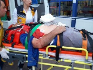 Beton Mikserinden Düşen İşçi Ağır Yaralandı