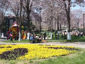 Vatandaşlar Isınan Havanın Tadını Çıkardı
