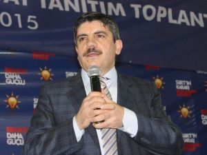 Siirt AK Parti’de Aday Tanıtım Toplantısı