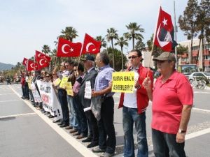 “Sessiz Çığlık” Eyleminde Papa Protesto Edildi